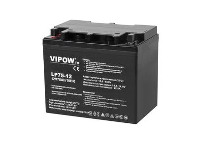 Vipow 12V 75Ah Gel-Akku USV Stück