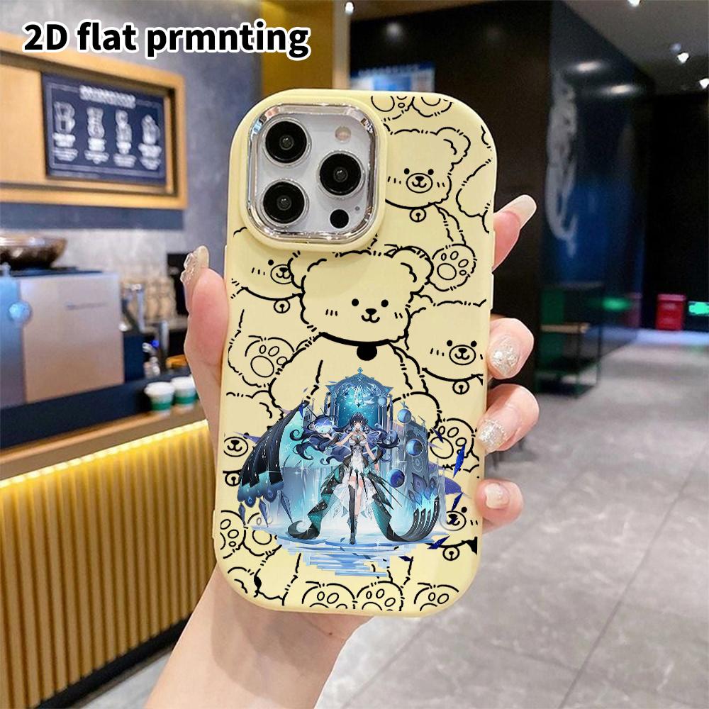 Phone Case: 2D Flat Design Suitable for iPhone 18 17 16 15 14 13 Pro Protective Case, Couple Style, Magical and Gorgeous, Christmas and Halloween Gift
