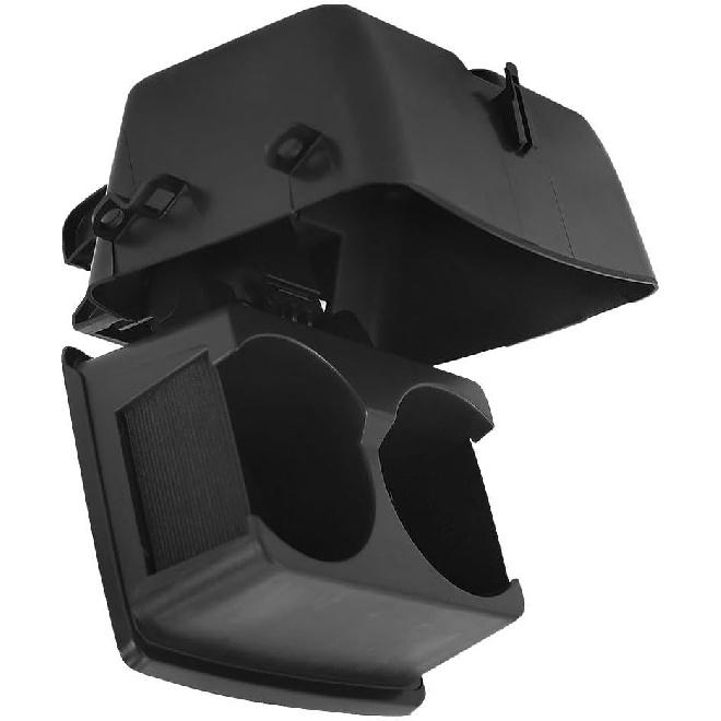 COOL STAR Black Rear Seat Center Console Cup Holder Compatible With Ford Explorer 2011- Replaces GB5Z-7813562-BA GB5Z7813562BA