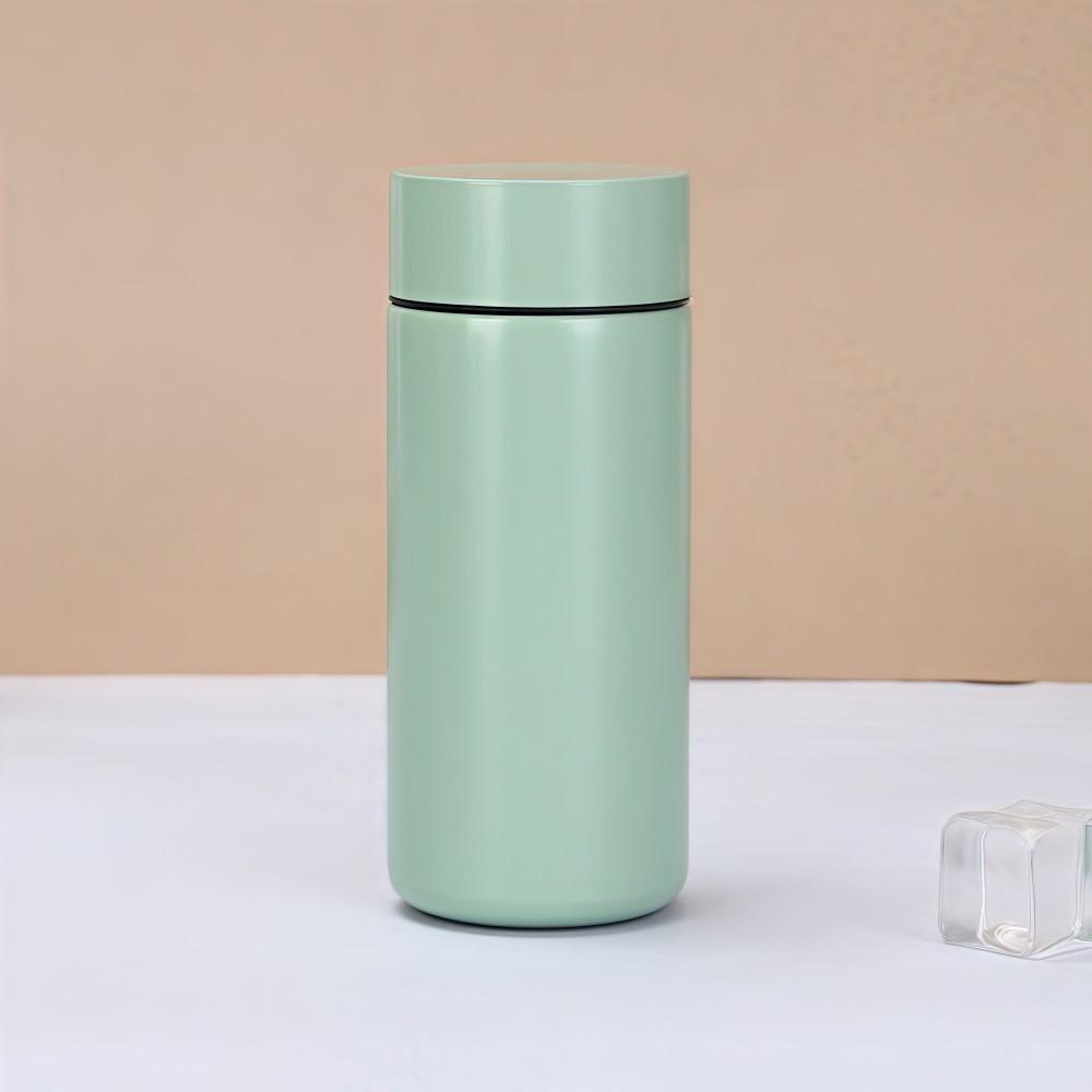 Practical Mini Insulated Cup 10oz 300ml Stainless Steel Water Bottle Portable Pocket Design Vacuum Cup Travel, Sports, School