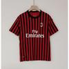 AC retro tricou clasic nostalgic replică tricou de fotbal Kaka Maldini cu mânecă scurtă top uniformă de antrenament