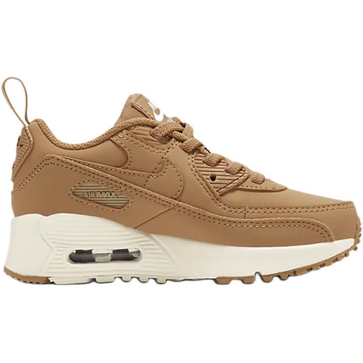 Nike Air Max 90 EasyOn PS Flax Kids Sneakers Tan Sail HF6357-200