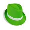 Unisex Green Irish Hat White Ribbon Patricks Day Festival Hat for Men Women Patricks Day Parties Festival Celebration