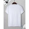 Men's 100  Summer Loose Fit   OK Printed T-shirt Tops Cool Design Street Short Sleeve Top Tee  Clothing