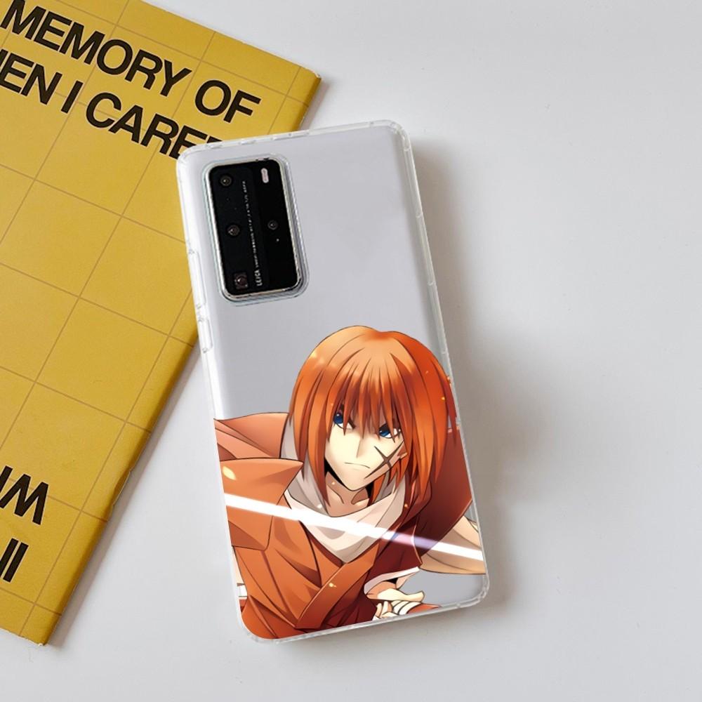 Rurouni Kenshin Anime Phone Case for Samsung S10 20 22 23 A10 40 for Xiaomi10 Note10 for Huawei P50 20 Honor60 70