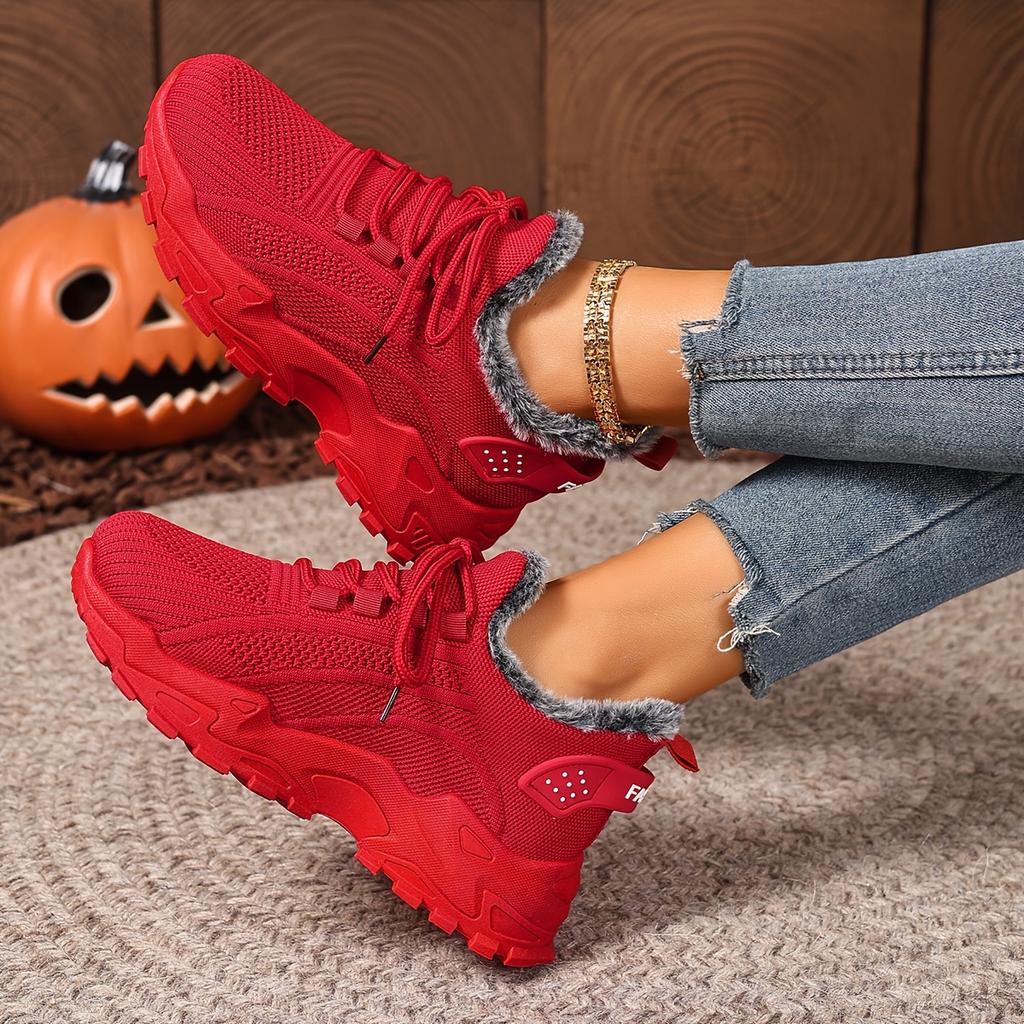 Plus Size Women's Boots Are Cold-proof, Warm, Fleece-thickened, and Comfortable Snow Boots