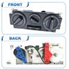 377 820 045D  5X0 820 045A ABS and Metal Black for  VW Gol Country 1996–2013 Air AC Heater Panel Climate Control Assy