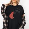 Lesbians Are Everywhere Cat T-Shirt: Funny LGBTQ Pride Graphic Tee