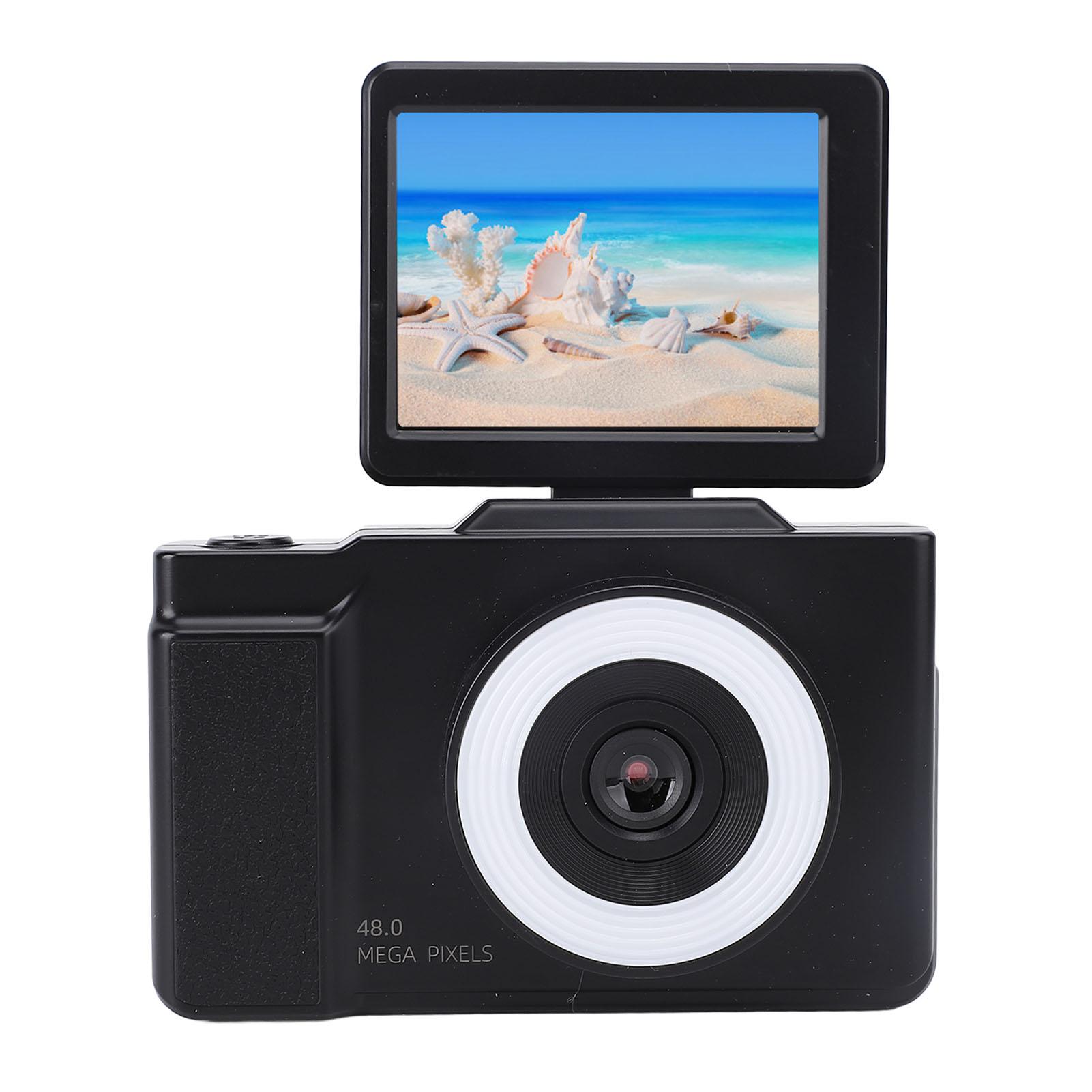 

Цифрова камера 1080P HD Оптичний зум Відкидний екран Вінтажна CCD Компактна дорожня камера з 32G пам яті