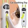 USB Charging Motion Activated Toy ABS Automatic Teasing Toy Cute Interactive Cat Toy