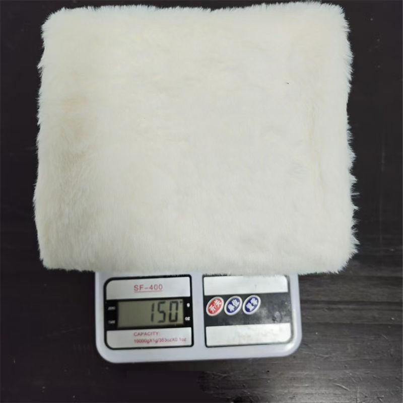 Pull Through Zipper Pocket Neckwear Faux-Fur Scarf Women