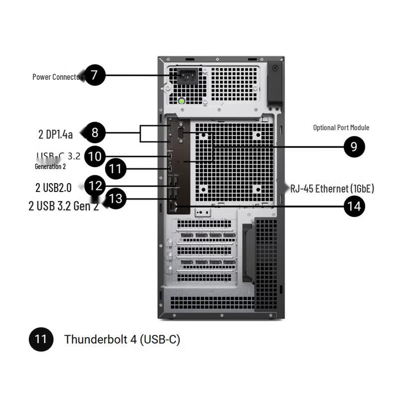 Dell Pro Max T2 Graphics Workstation (CN version)