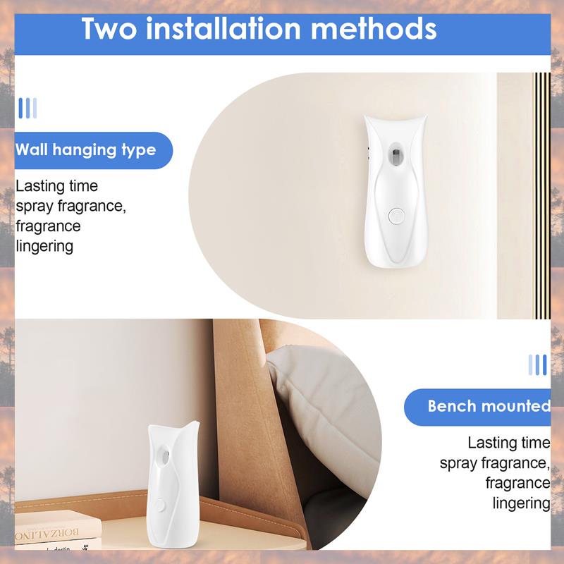 2025 Trend Automatic Air Freshener Dispenser Bathroom Timed Air Freshener Spray Wall Mounted, Automatic Scent Dispenser For Home