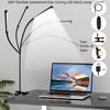 10W LED Desk Lamp with Clamp Dimmable Clip On Reading Light 10 Brightness Level 3 Lighting Modes Flexible Study Table Lamp USB
