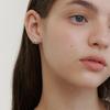 Double ribbon Earring