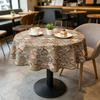 Home Kitchen Dining Room Decoration Modern Style Cotton Round Tablecloth
