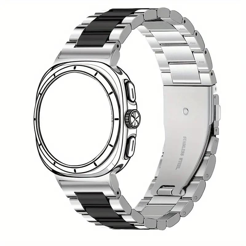 24mm Width Strap For Samsung Galaxy Watch 7 Ultra 47mm Watch Band Stainless Steel Correa for Watch 7 Ultra Metal Bracelet