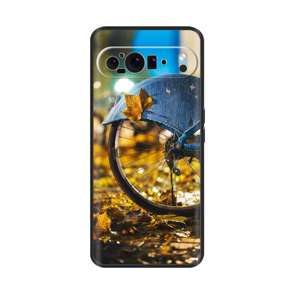Phone Case For Google Pixel 10 Pro XL Soft Silicone TPU Painted Back Cover for Google Pixel10 Pro XL Black Shockproof Protector