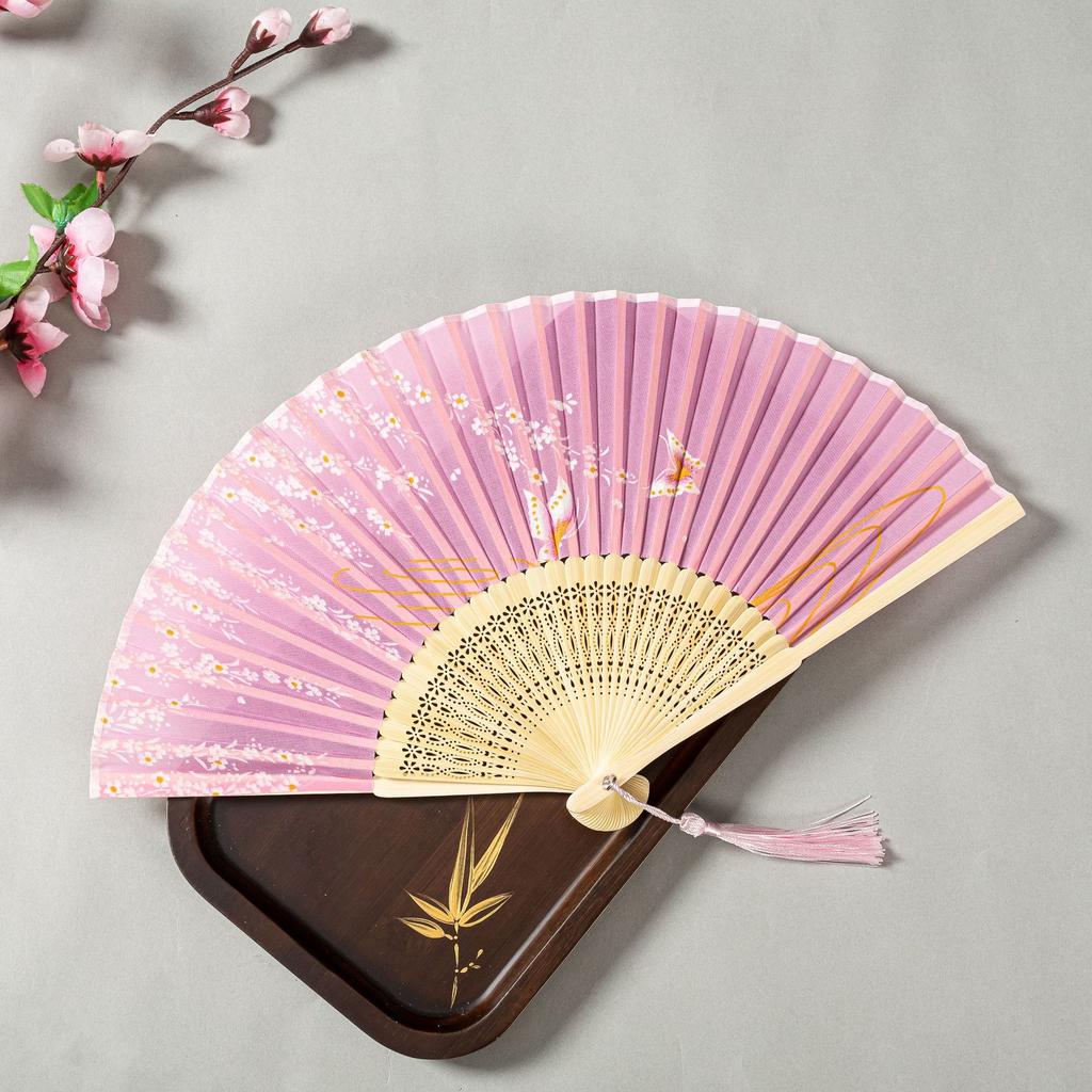 Japanese Fan Stylish Dance Fan Craft Fan Decorative For Party Women Photography