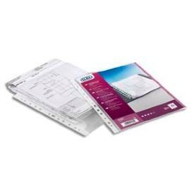 Pochettes perforées a4 - elba - 10 unités - sans rabat - mixte - adulte