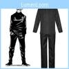 Kostium Cosplay Jujutsu Kaisen Gojo Satoru Premium Quality Ze Stylową Peruką Dla Mężczyzn