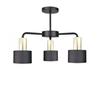 Ceiling Lamp 3xE27 LUCE BLACK GOLD
