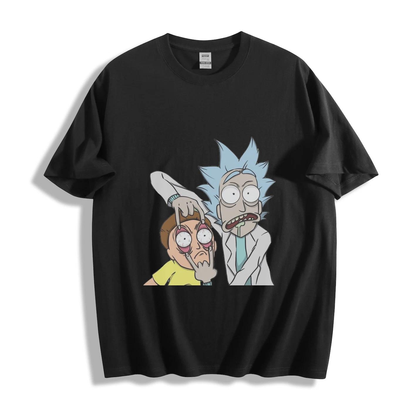 Rick and Morty Adventure T-Shirt - Hilarious Duo Design Unisex Tee XL