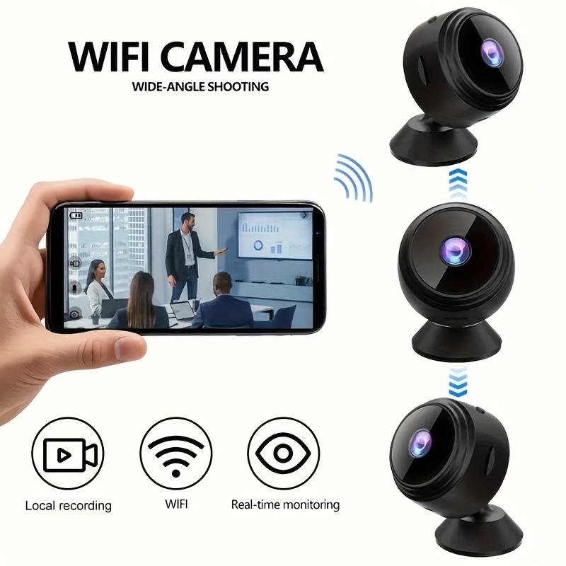 1PC Mini Wireless Home WiFi Security Camera with App Suitable for Small Nanny Cam for Cars, Pets, and Office, Christmas Gift 