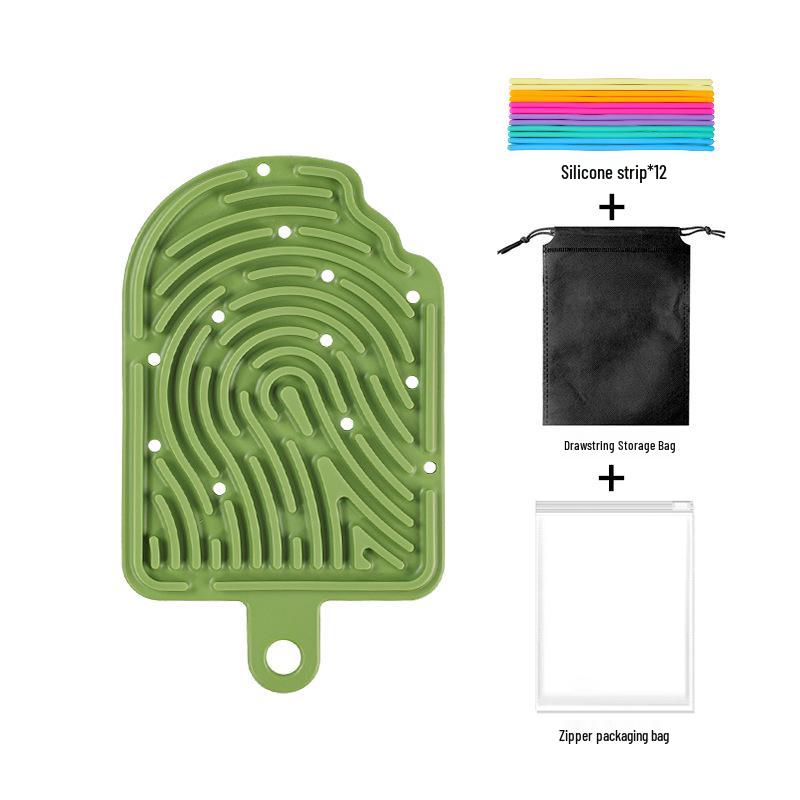 Kids' Space-Themed Sensory Ice Cream Puzzle Board