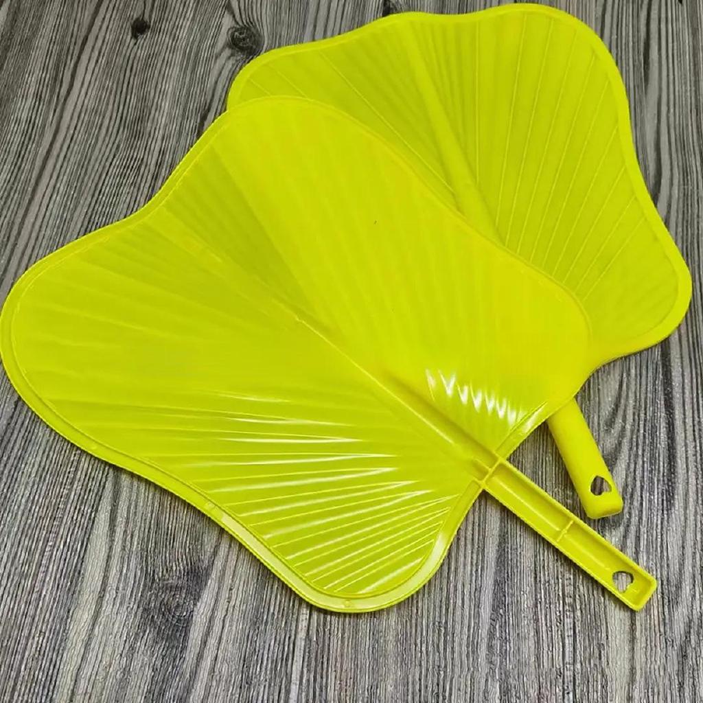 Banana Leaf National Style Handheld Fan - Durable Large Plastic Palm Design