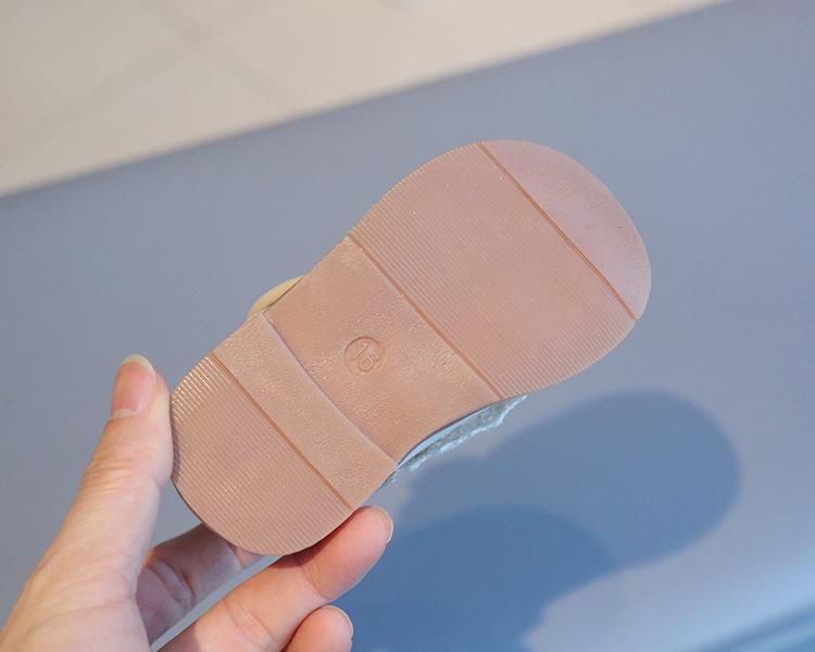 Frühlings-Babyschuhe aus Leder mit eckiger Spitze und floraler Spitze - Niedliche Prinzessinnenschuhe für Kleinkinder