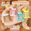 Lot de 2 Taille-crayons Adorables sur le Thème Capybara pour Bureau Fournitures Scolaires et Cadeaux Outils taille-crayon pour Étudiants