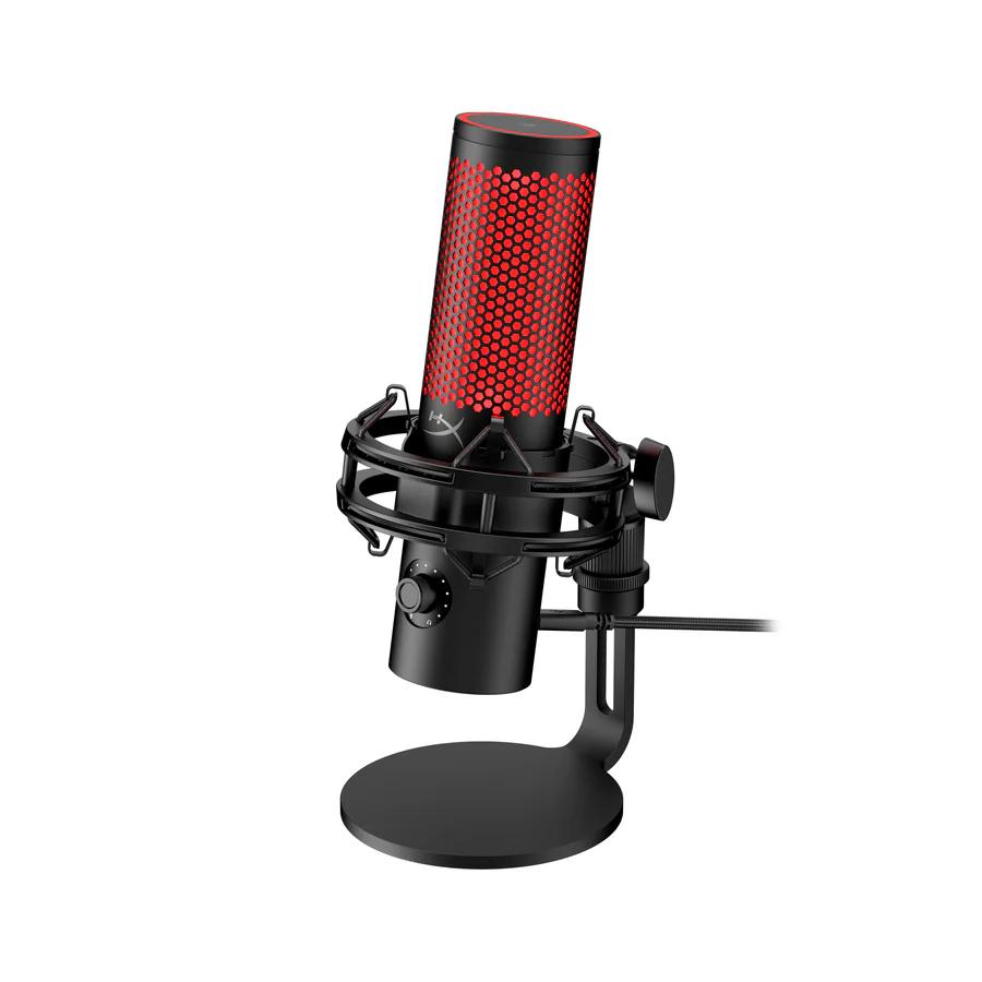 HYPERX QuadCast 2 USB Microphone for Gaming,Streaming and Podcasting,with On-Board Controls,LED Lighting,Removable Shock Mount,PC,Mac,PS5,PS4,USB-C