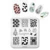 kads Nail Stamping Plates Manicure Stamp Template DIY Image Plates Nail Decoration Tool