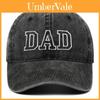 Dad Mom Embroidered Baseball Cap With Cotton Material For Summer Casual Style