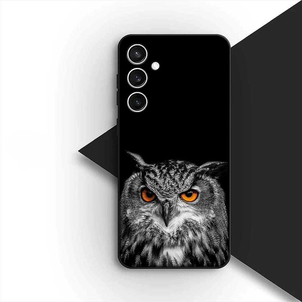 Vogel Eule Cartoon Silikonhülle für Xiaomi Poco C75 C65 C85 X7 X6 M8 F7 F8 Ultra F6 Pro 5G Mi Coque Handyhülle