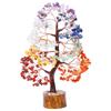 Seven Chakra Crystal Tree Good Luck Showpiece for Home Decor Items Crystals Gemstones Bonsai Money Tree for Good Luck, Decoration Gift