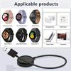 Watch Wireless Charger For Samsung Galaxy Watch 7 8 Pro Active 2 Portable USB Type C PD Cable Fast Charging Dock Station