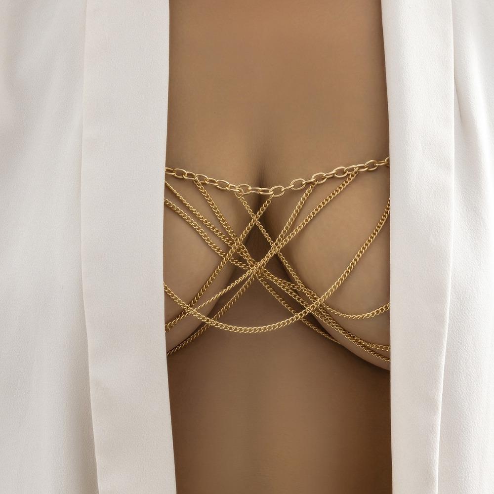

Women s Multi-Layer Tassel Body Chain. Elegant, sexy one-piece accessory for stylish outfits.