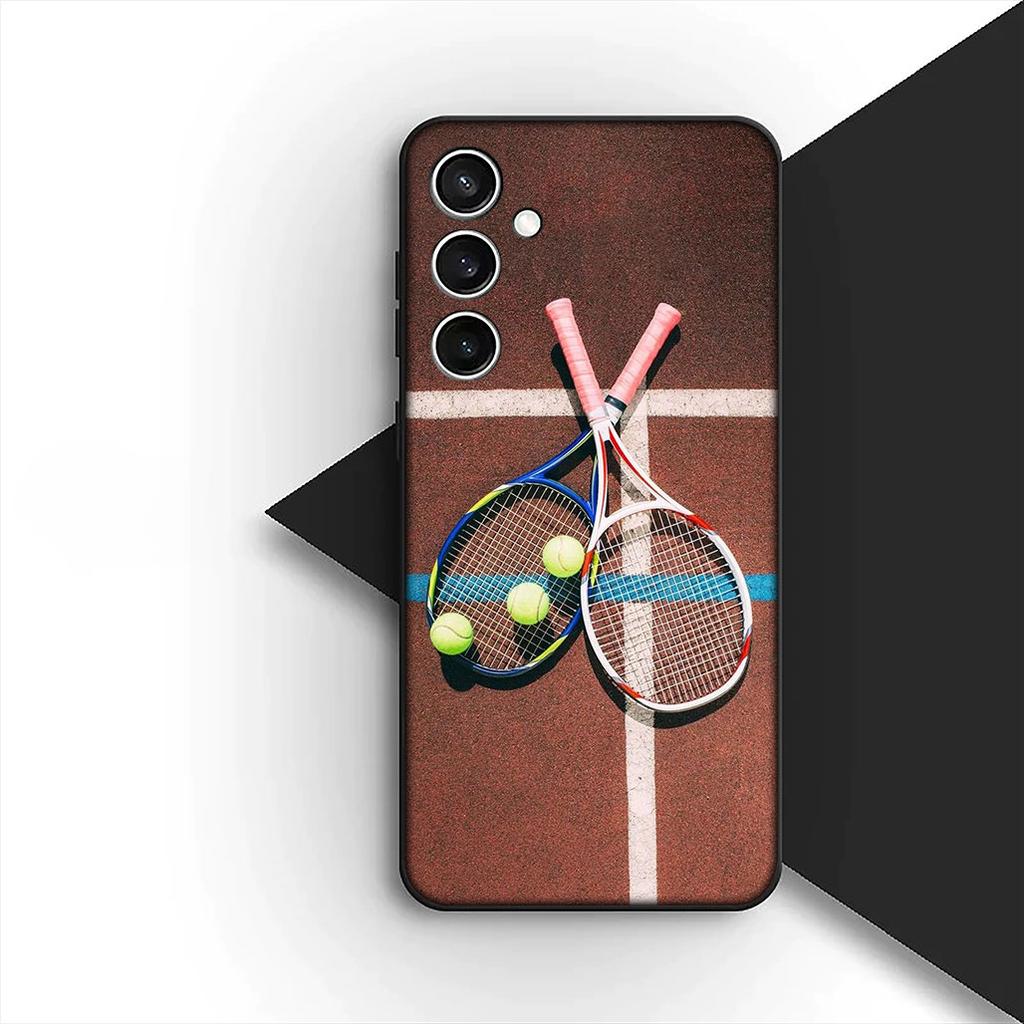 Tennis Ball Fan Silicone Cover for Samsung Galaxy S10 Lite S8 S9 Plus A33 A34 A31 70 A71 A72 Note 20 9 8 Coque Phone Case
