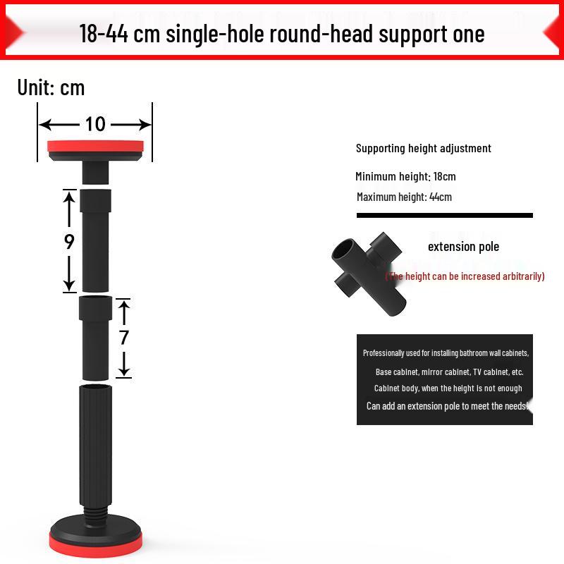 Adjustable Bathroom Cabinet Support Bracket for Undermount Sink Installation