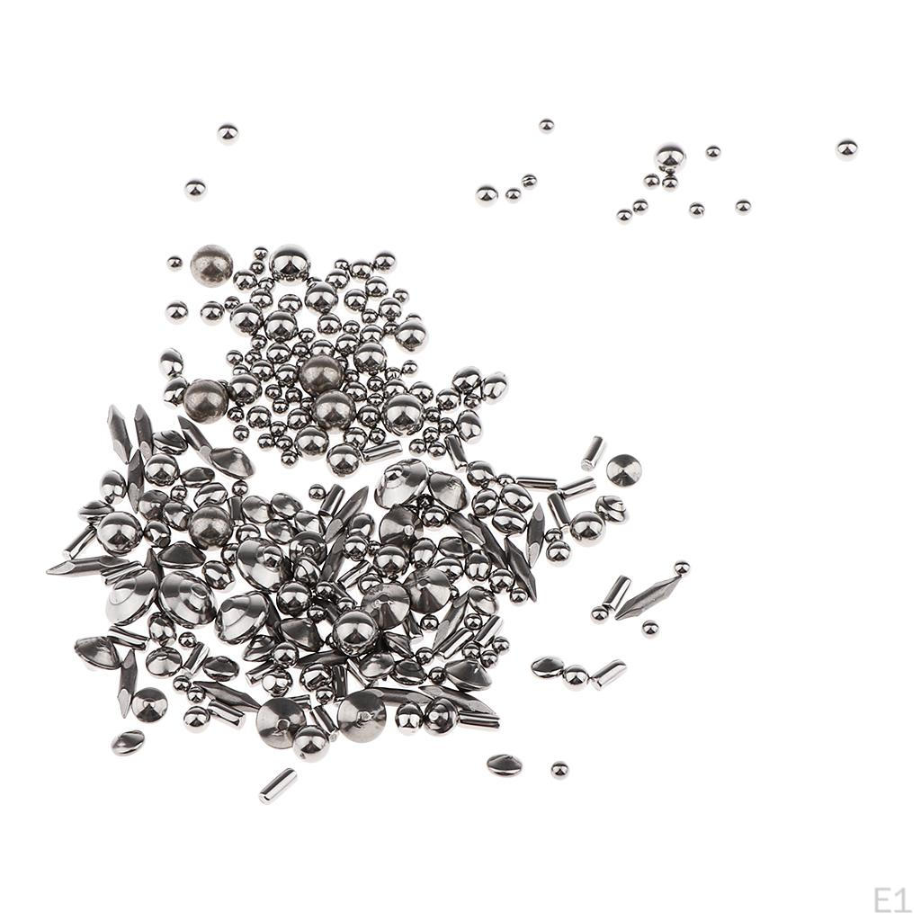 1BL / Stainless Steel Loose Beads Spacer DIY Cord Bead Accessories