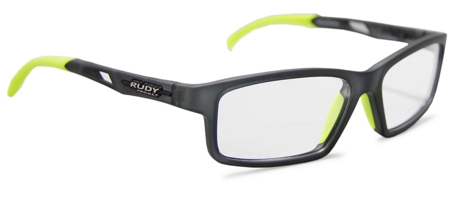 

RUDYPROJECT Sports Glasses for Road Bike Bicycle Marathon Jogging Nose Pads 2 Sizes and Included INTUITION A Frozen Ash Frame Lime Parts (Large Small) серый