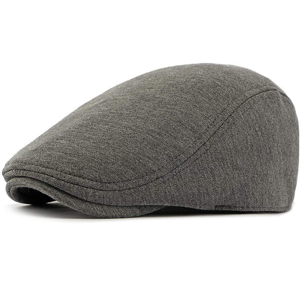 HT4423 Beret Spring Autumn Caps for Men Women Retro Artist Painter Knit Beret Hat Male Female Ivy Flat Cap Adjustable Beret Cap