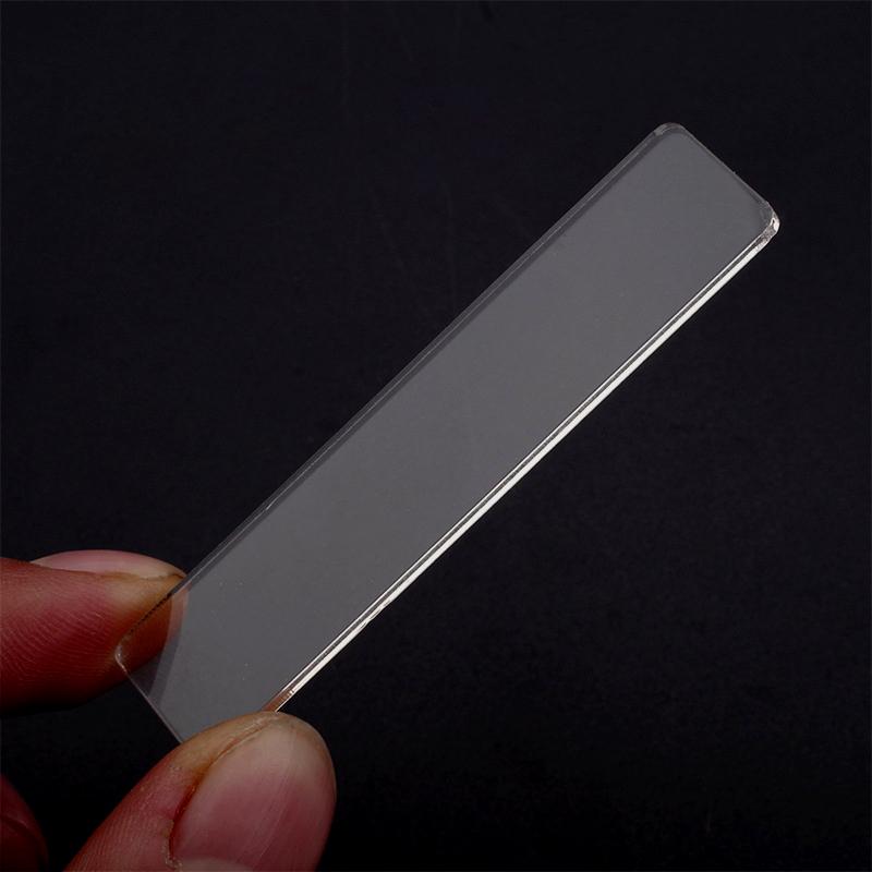 Set mit künstlichen Nagelspitzen, Nailart-Displayständer, transparenter Praxis-Halter für Acryl-Gel-Nagellack, Streifen, Maniküre-Vorführwerkzeuge