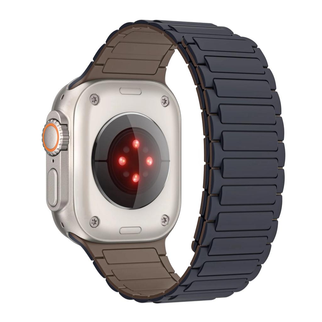 Silicone Magnetic Band for Watch Strap Ultra 3 2 49mm 46mm 45mm 44mm 42mm 40 41mm Bracelet IWatch Series 11 10 9 8 7 6 SE