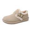 Thick-soled Winter Velvet Women's Cotton Shoes Thickened To Keep Warm 2025 Winter New Soft-soled Casual Shoes Cotton Shoes BN5801