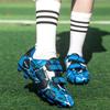 Boys/Kids Rubber Non-slip Velcro Lacing Artificial Turf Football Boots Outdoor Sports Training Football Shoes
