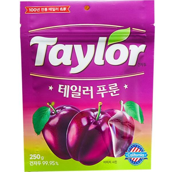 Taylor dried plums, 250g, 1 piece, Korean nuts