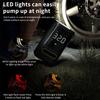Portable Cordless Air Compressor USB Rechargeable Car Tire Inflator Power Bank Air Pump 150PSI with